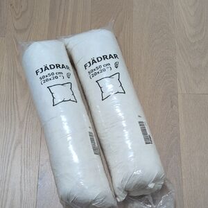IKEA FJÄDRAR White Pillow Inserts